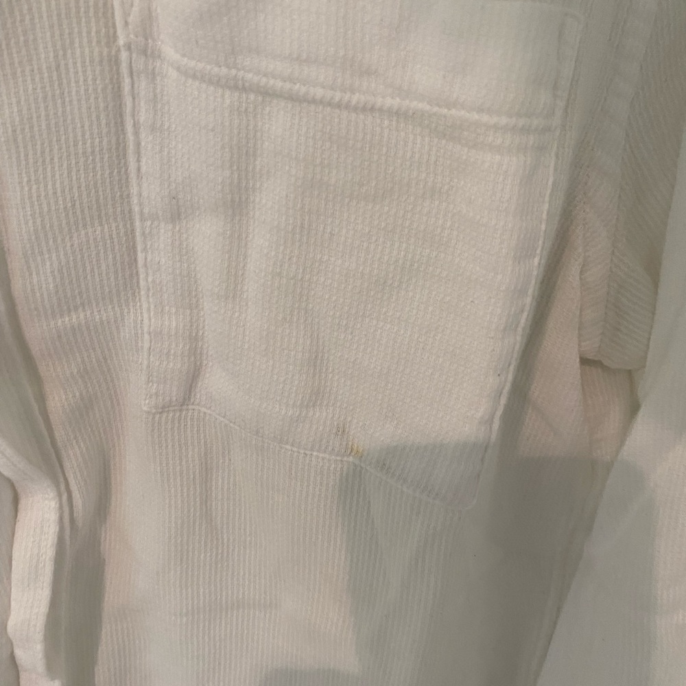 H&M CONSCIOUS WHITE BUTTON DOWN SIZE SMALL - Picture 3 of 6